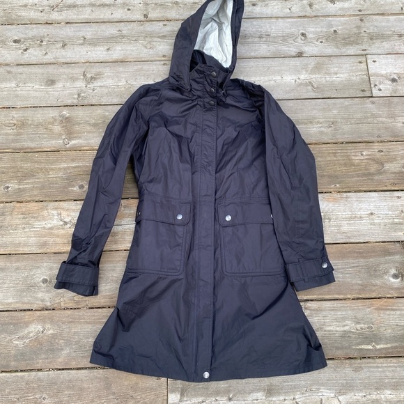 Patagonia Torrent Shell Waterproof Trenchcoat Small Black - Picture 2 of 11